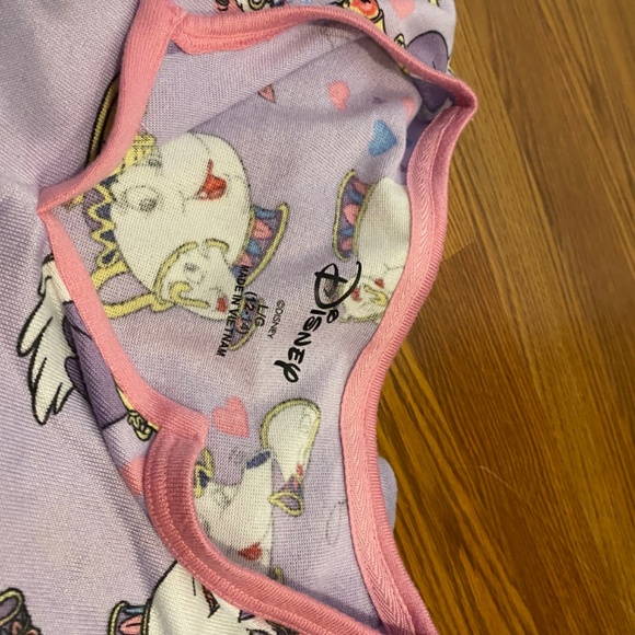 Disney Beauty and the Beast Women's Valentine's Day Sleepshirt - Picture 3 of 4